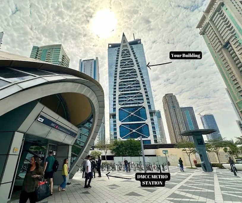 Apartment 2Br On 30Th Floor In Jlt Near Metro & Walking Distance To Jbr Beach, Dubai Marina